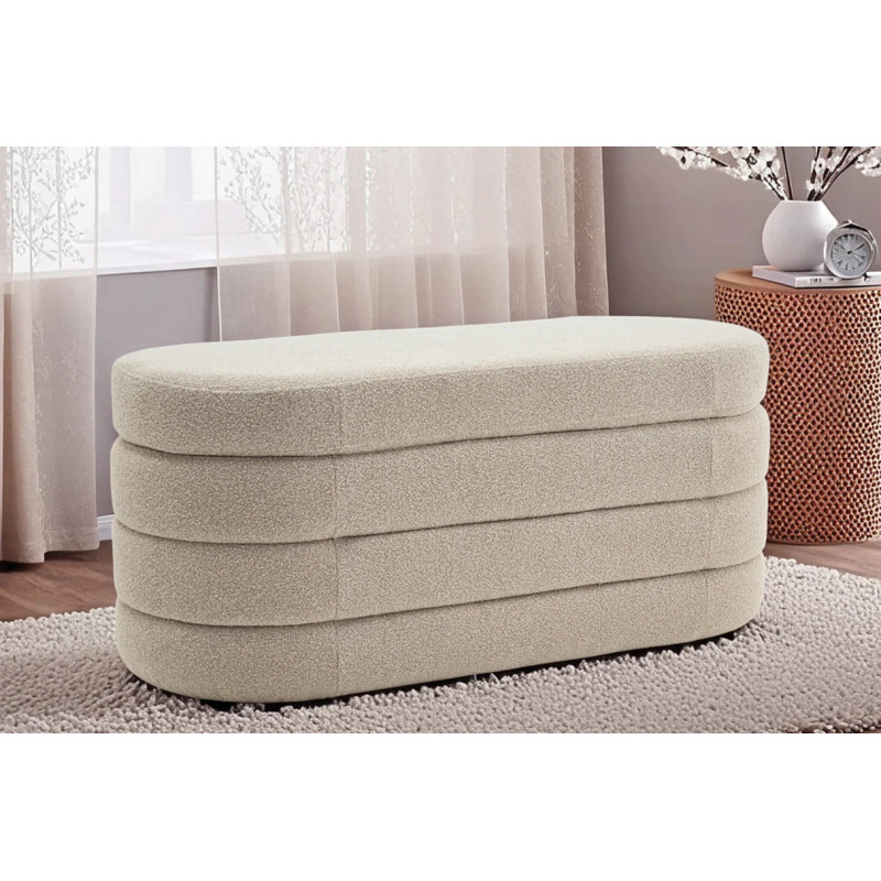 VOGUE design boucle ülőpad - taupe