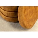 VOGUE design bársony ülőpad - több színben