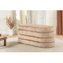 VOGUE design bársony ülőpad - több színben