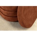 VOGUE design bársony ülőpad - több színben