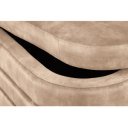 VOGUE design bársony ülőpad - több színben