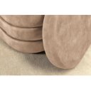 VOGUE design bársony ülőpad - több színben