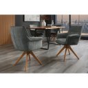 LE GRAND exkluzív forgatható szék - szürke