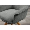 LE GRAND exkluzív forgatható szék - szürke