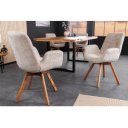 BALTIC modern forgatható szék - beige