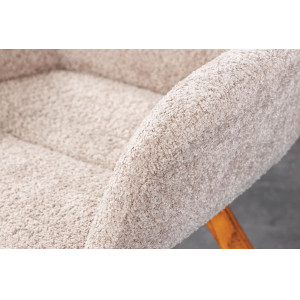 BALTIC modern forgatható szék - beige
