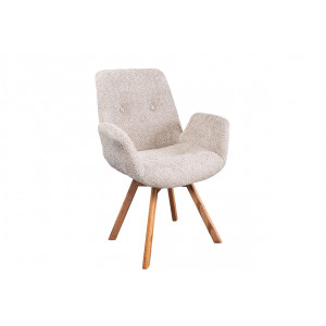 BALTIC modern forgatható szék - beige