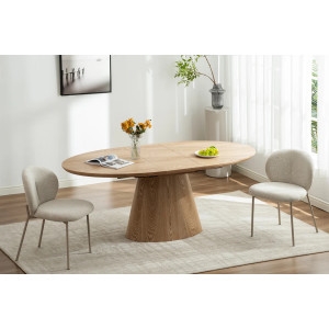 UNIQUE OAK modern bővíthető étkezőasztal - 160-200cm