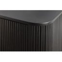 VILAS exkluzív mangófa komód - 160cm - fekete