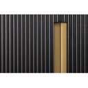 VILAS exkluzív mangófa TV-szekrény - 160cm - fekete