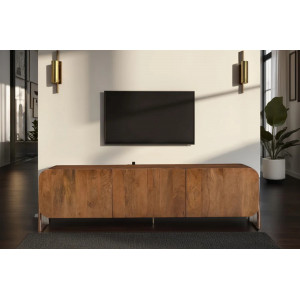 BRASIL tömör mangófa TV-szekrény - 160cm INVICTA