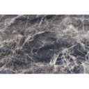 UNIQUE ROUND design kerámia étkezőasztal - 120cm - szürke