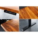 MAMMUT állítható magasságú rózsafa íróasztal - 160cm