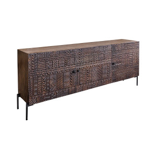 TRIBAL különleges mangófa komód - 177cm