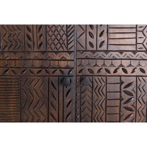 TRIBAL különleges mangófa komód - 177cm