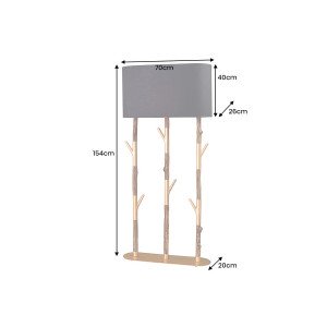 WARDROBE design állólámpa - 154cm