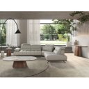 LUMERA prémium bőr sarokkanapé - jobbos kivitel