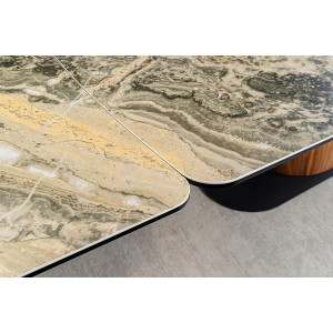 ELEMENTS bővíthető kerámia étkezőasztal - beige - 180-260cm