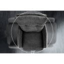 BIG GEORGE-III exkluzív bárszék - szürke