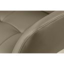 SIGNATURE design forgatható szék - valódi bőr - taupe