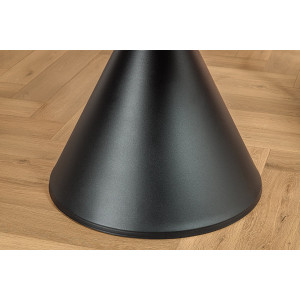 SIGNATURE design kerek étkezőasztal - 135cm - szürke