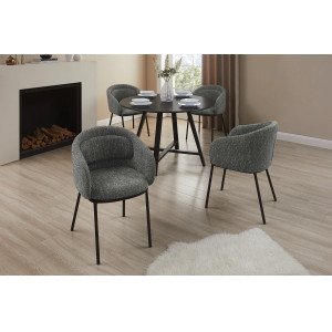 FLORENZ modern szék - szürke INVICTA