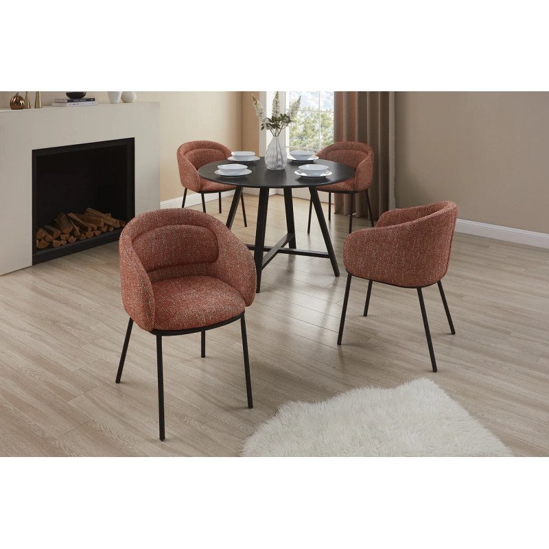 FLORENZ modern szék - rozsda