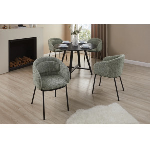 FLORENZ modern szék - zöld INVICTA