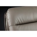 BIG GEORGE prémium bőr bárszék - taupe