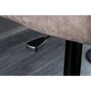 BIG GEORGE prémium bőr bárszék - taupe