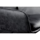 BIG GEORGE prémium bőr bárszék - antracit