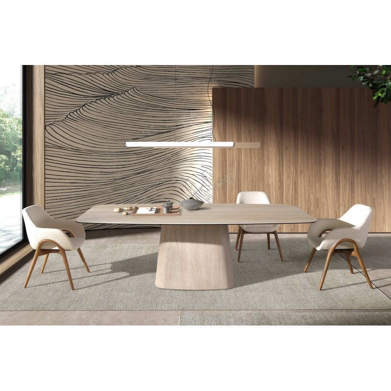 SCULPTURA prémium kerámia étkezőasztal - 240cm