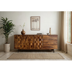MADERO design rózsafa komód - 175cm