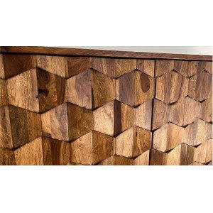 MADERO design rózsafa komód - 175cm