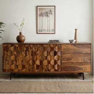 MADERO design rózsafa komód - 175cm