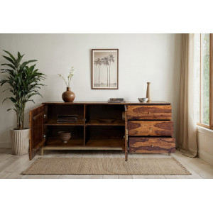 BRUNELLO design rózsafa komód - 180cm