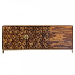BRUNELLO design rózsafa komód - 180cm