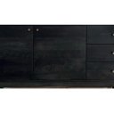 SUPREMA modern akác komód - 160cm