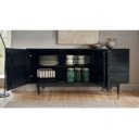 SUPREMA modern akác komód - 160cm