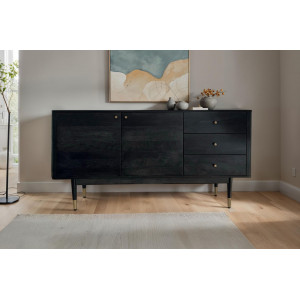 SUPREMA modern akác komód - 160cm Skyport