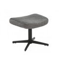 VOGUE design bársony fotel - szürke