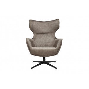 VOGUE design bársony fotel - taupe