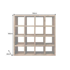 CRAFTER modern mangófa polc - 160cm