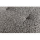ROYAL design boucle puff - szürke