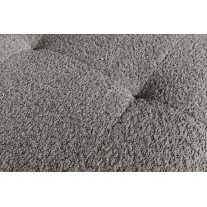 ROYAL design boucle puff - szürke