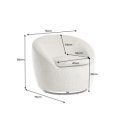 ALPINE design fotel - beige