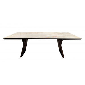 MAIKKI design kerámia bővíthető étkezőasztal - 200-300cm
