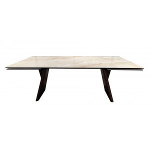 MAIKKI design kerámia bővíthető étkezőasztal - 200-300cm