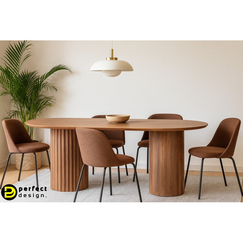 ORISSA mangófa étkezőasztal - 200cm