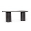 ORISSA BLACK mangófa étkezőasztal - 200cm